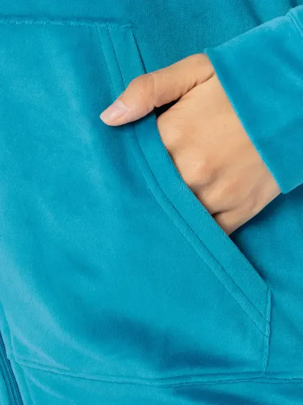 Спортивный костюм женский, велюр, молния, брюки и куртка, размеры XS-XXL - 9