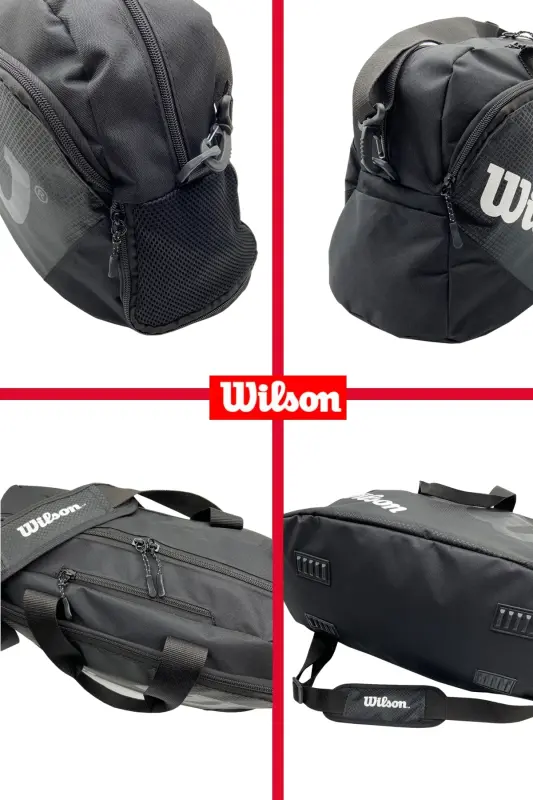 Sports Bag Black Color Sports Travel Bag-Black - 5