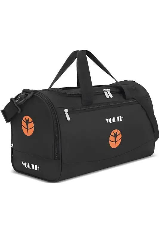 Sports Bag Black Unisex Bag Travel Bag - YOUTH