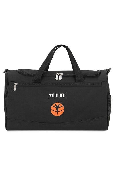 Sports Bag Black Unisex Travel Bag Cabin Size Carry-on - 5