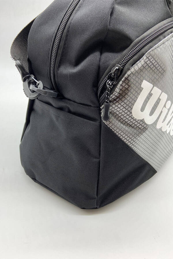 Sports Bag with Shoe Compartment Grey Sports and Travel Bag - 13