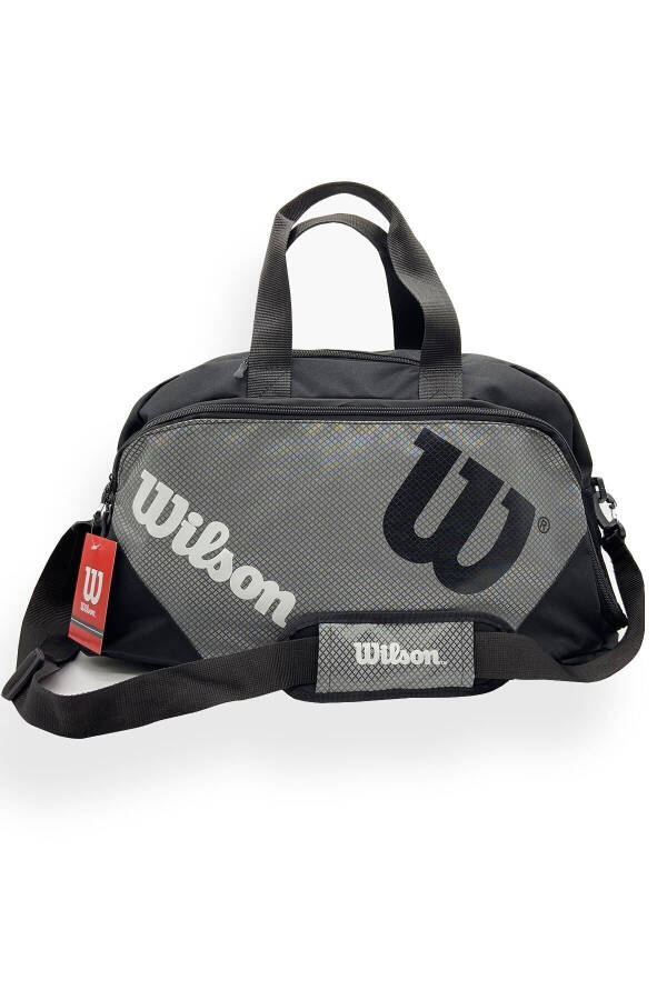 Sports Bag with Shoe Compartment Grey Sports and Travel Bag - 1