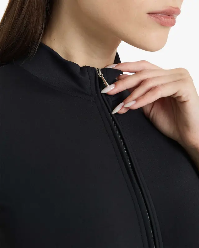 Sports Jumpsuit - BLACK - 6