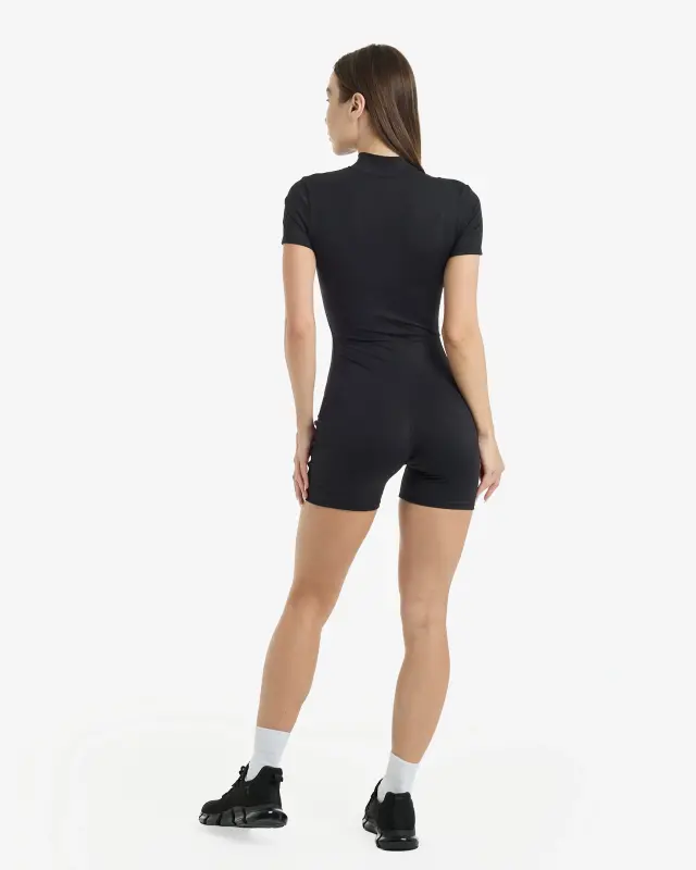 Sports Jumpsuit - BLACK - 3
