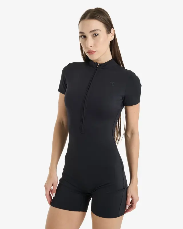 Sports Jumpsuit - BLACK - 4