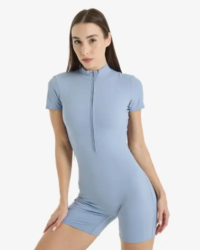 Sports Jumpsuit - BLUE - 3