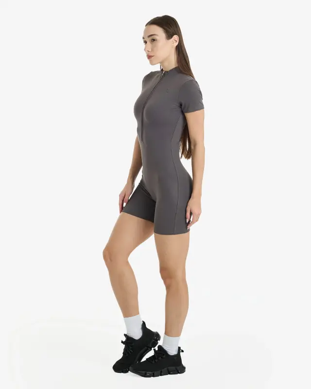 Sports Jumpsuit - LIGHT GRAY - 2