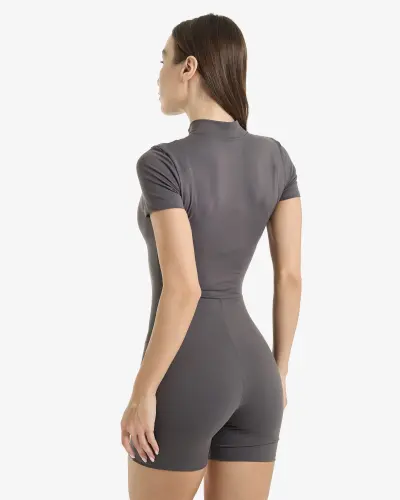 Sports Jumpsuit - LIGHT GRAY - 5