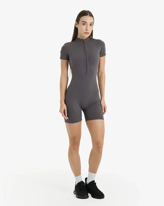 Sports Jumpsuit - LIGHT GRAY - 1