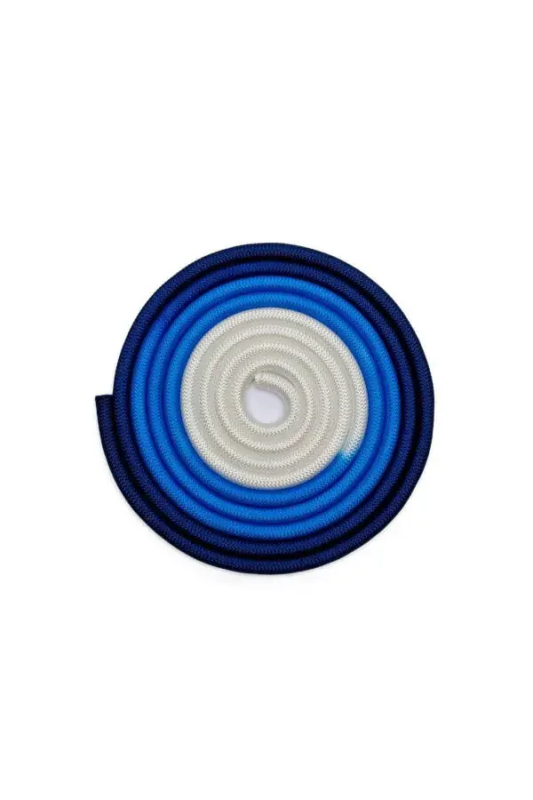 Sports Pro Series Gymnastics Rope White&Blue&Night Blue - 2