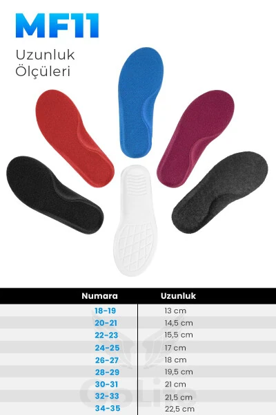 Sports Shoe Slipper Insoles for Baby and Child, Arch Support Casual Felt Insoles - 1 Pair - GOLITE (1)
