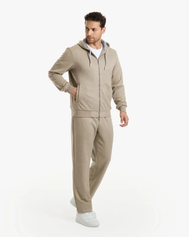 Sports Suit - BEIGE - 3
