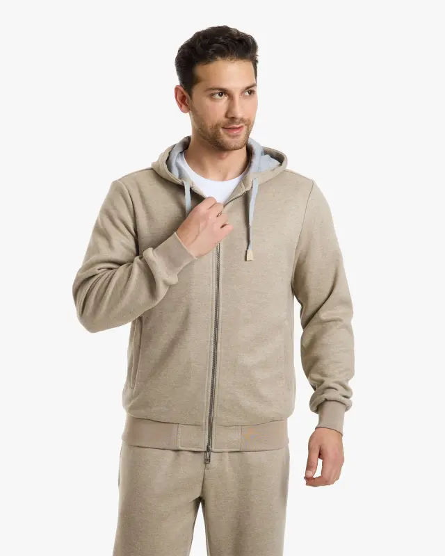 Sports Suit - BEIGE - 4