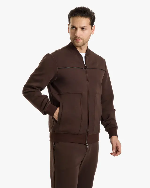 Sports Suit - BROWN - 5