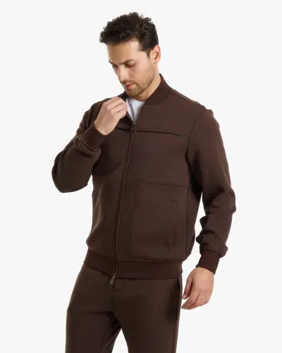 Sports Suit - BROWN - 4
