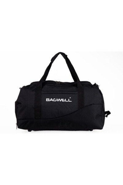 Sports Travel and Fitness Bag with Shoe Compartment - 3