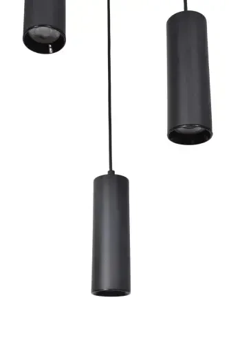 Spotline Modern Design Living Room - Bedroom - Kitchen - Daylight - Black Color 3-Piece Spot Pendant Light - MODAVIZE (1)