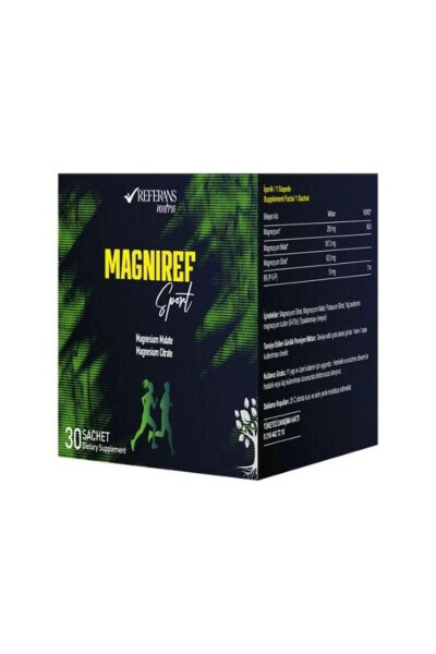 Справочник Magniref Sport 30 Саше - REFERANS NUTRA