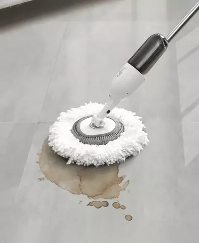 Spray-360 Clean Everywhere Spray Mop Kit-White - 7