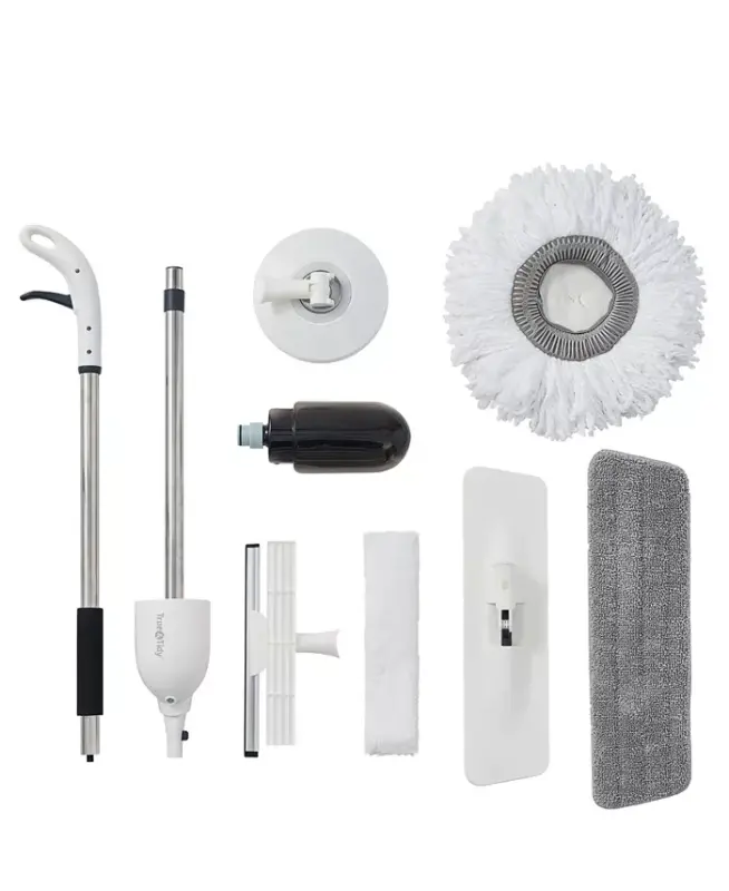 Spray-360 Tozalash Ham joyda Spray Mop to'plami-Oq - 3