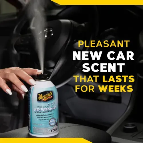 Спрей-устранитель запаха Meguiar's Whole Car Air Re-Fresher, аромат новой машины, G16402, 56 г. - 7