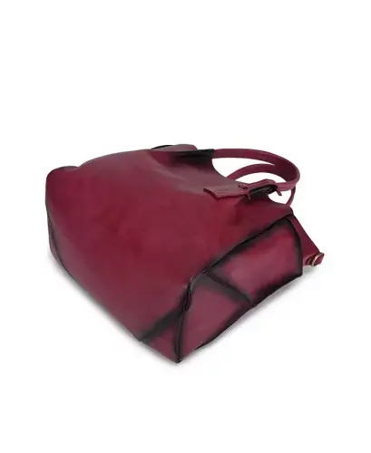 Sprout Land Extra-Large Leather Tote Bag - Orchid - OLD TREND (1)