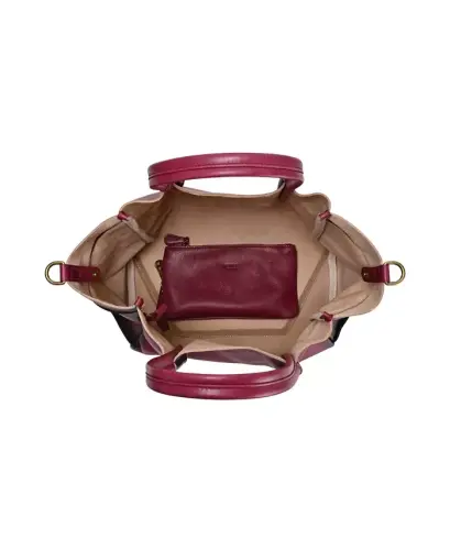 Sprout Land o'ta katta charm tote sumka - Orxideya - 3