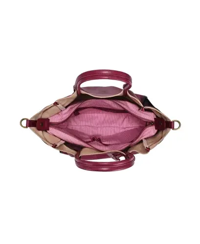 Sprout Land o'ta katta charm tote sumka - Orxideya - 7