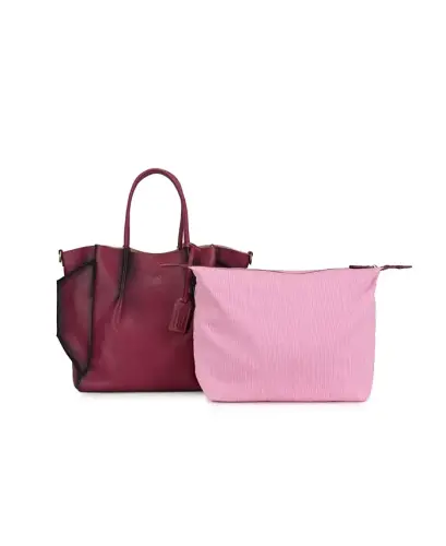 Sprout Land o'ta katta charm tote sumka - Orxideya - 8