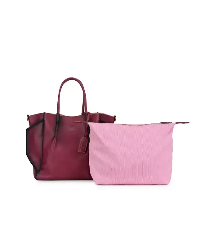 Sprout Land o'ta katta charm tote sumka - Orxideya - 8