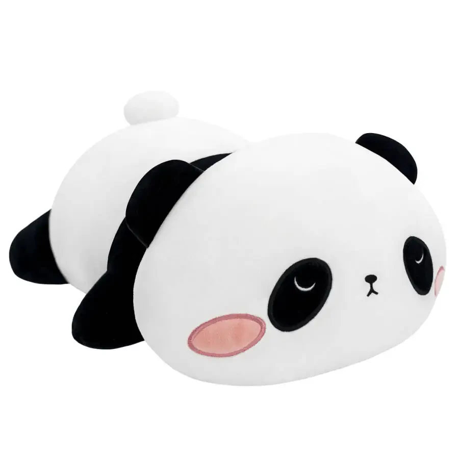 SQEQE Weighted Panda Plush Cute Soft Pillow Toy Gift for Kids 23.6 Inch, 3.1 lbs - 1