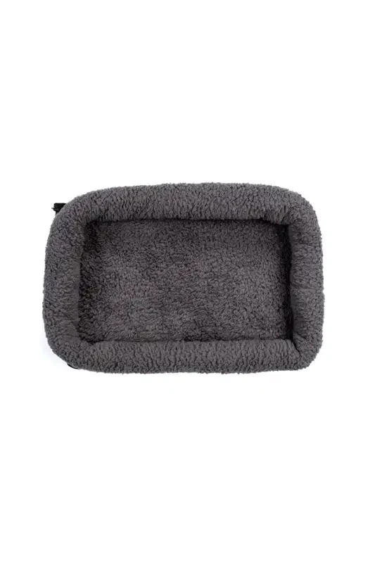 Square Model Durable Plastic Mesh Cat and Dog Carrier Bag-Black - 8