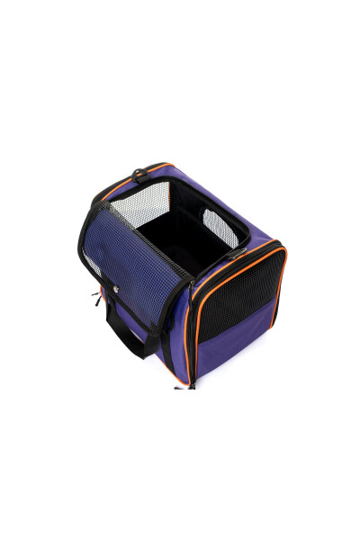 SQUARE MODEL TEAR-PROOF PLASTIC MESH CAT AND DOG CARRYING BAG - 4