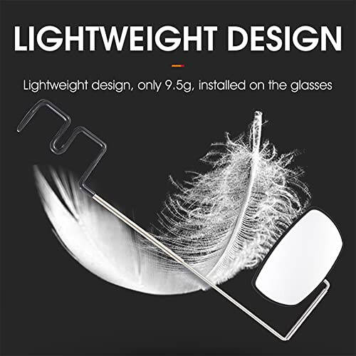 SquEqu Bike Mirror Cycling Glasses Mount Rear View Mirror Bicycle Rearview Mirrors Adjustable Wide Angle Back View for Mountain Road Riding Sunglasses Shortsighted Myopia Glasses - 6