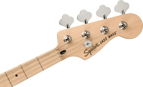 Squier Affinity Series Jazz Bass, 3 Renkli Sunburst, Akçaağaç Klavye - 6