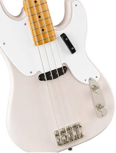 Squier Classic Vibe 50s Precision Bass, White Blonde, Akçaağaç Perde Tahtası - 3