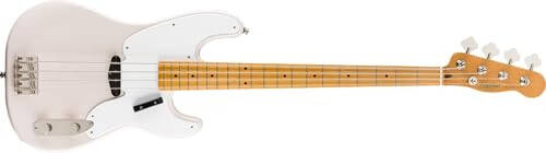 Squier Classic Vibe 50s Precision Bass, White Blonde, Аққайың перне тақтаси - 1