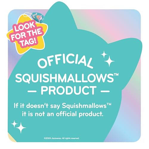 Squishmallows Asl Sirli Quti 5 Dyuymli Plyush 5 Paket - Rasmiy Jazwares Plyushi - Kolleksiyali Yumshoq va Siqiladigan Mini Plyush Hayvon O'yinchoq - Jamoangizga Qo'shing - Bolalar, Qizlar va O'g'il Bolalar Uchun Sovg'a - 53