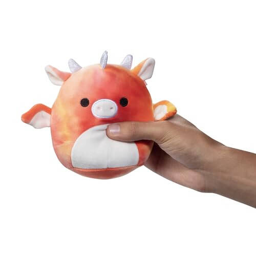 Squishmallows Orijinal Gizem Kutusu 5 İnç Peluş 5'li Paket - Resmi Jazwares Peluş - Koleksiyonluk Yumuşak ve Sıkıştırılabilir Minik Peluş Hayvan Oyuncağı - Takımına Ekle - Çocuklar, Kızlar ve Erkekler İçin Hediye - 51