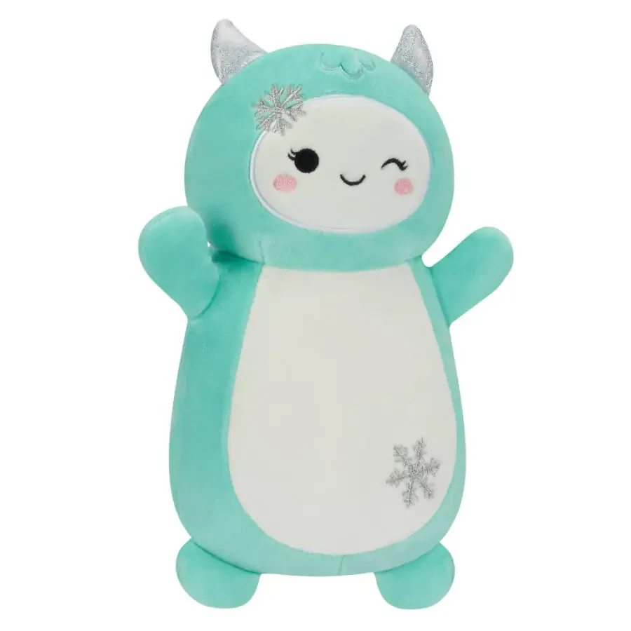 SquisModazone allows Official Plush 10 inch Teal Yeti Hugmee - Child's Ultra Soft Stuffed Toy - 5