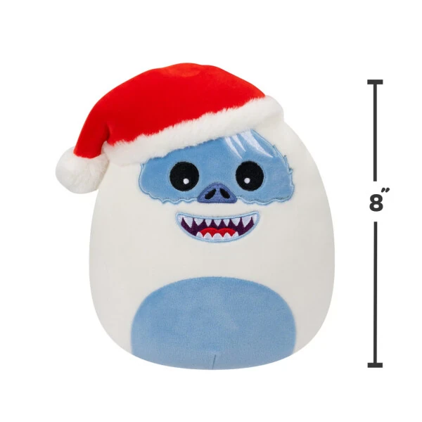 SquisModazone allows Official Plush 8 inch Bumble with Santa Hat - Child's Ultra Soft Stuffed Toy - SQUISHMALLOWS (1)