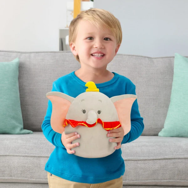 SquisModazoneallows Official Plush 8 inch Disney Dumbo Childs Ultra Soft Stuffed Toy - 5