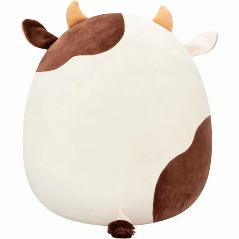 SquisModazoneallows Official Kellytoy 7 Inch Soft Plush Squishy Toy Animals (Ronnie the Cow) - SQUISHMALLOWS