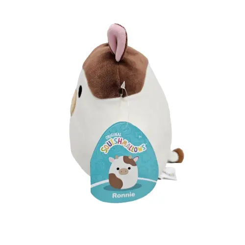 SquisModazoneallows Official Kellytoy 7 Inch Soft Plush Squishy Toy Animals (Ronnie the Cow) - 5