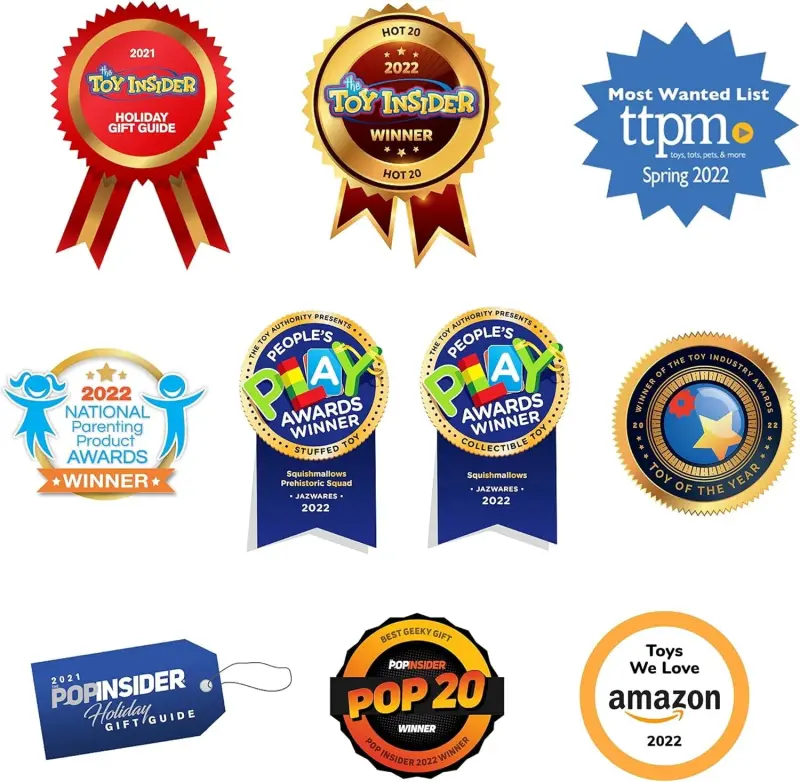 SquisModazoneallows Official Kellytoy 7 Inch Soft Plush Squishy Toy Animals (Ronnie the Cow) - 6