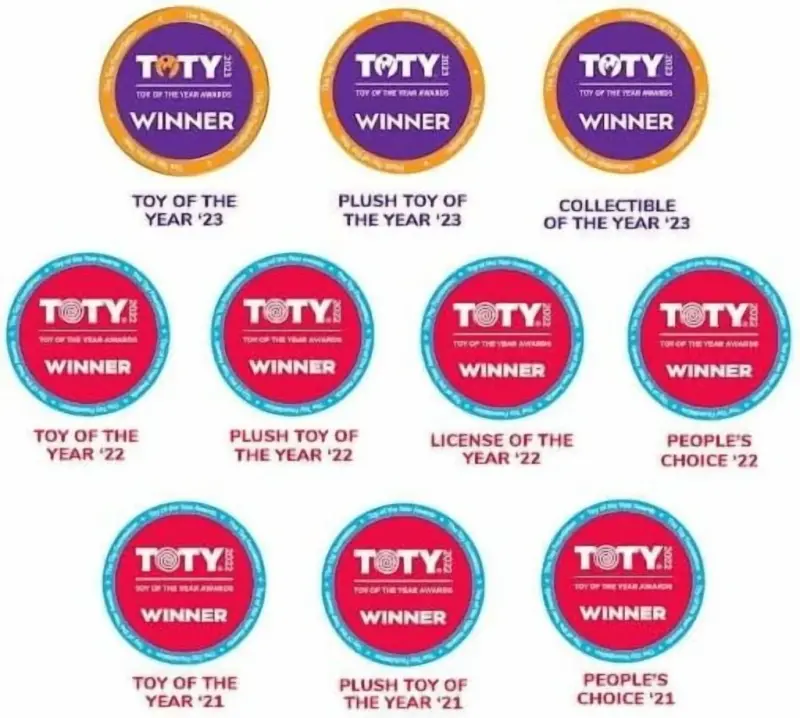 SquisModazoneallows Official Kellytoy 7 Inch Soft Plush Squishy Toy Animals (Ronnie the Cow) - 3