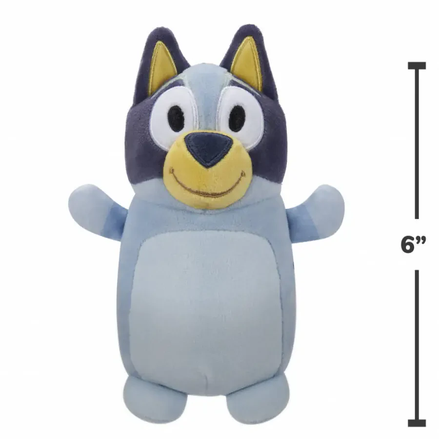 SquisModazoneallows Official Plush 6 inch Bluey - Childs Ultra Soft Stuffed Animal Toy - 2