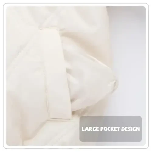 Srkrando Baby Boy Winter Fleece Coat Toddler Puffer Jacket Infant Girl Outerwear Clothes - 5