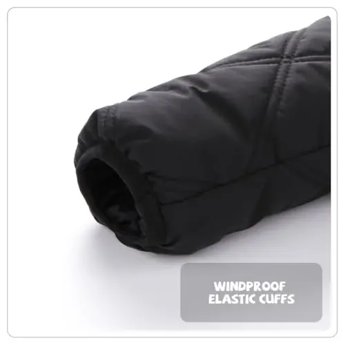 Srkrando Baby Boy Winter Fleece Coat Toddler Puffer Jacket Infant Girl Outerwear Clothes - 4