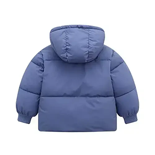 Srkrando Baby Boy Winter Fleece Coat Toddler Puffer Jacket Infant Girl Outerwear Clothes - SRKRANDO (1)